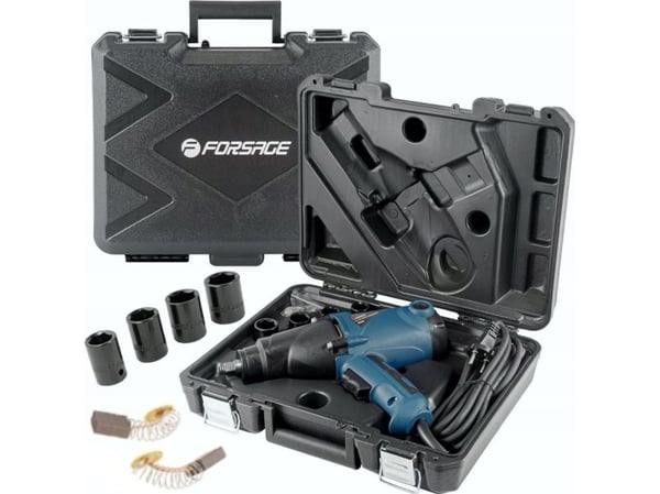Forsage elektrisk slagtrekker 1/2" 500 Nm 1010 W + bits