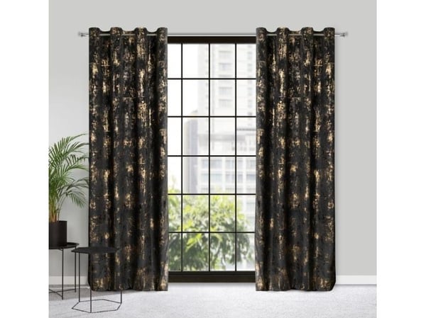 Eurofirany CURVATURE TONIA 140X250 CM MUSTA Eurofirany CURVATURE TONIA 140X250 CM MUSTA