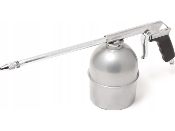 Forsage pneumatisk motorvaskepistol med tank (kapasitet 600 ml)