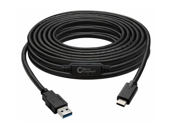 USB3.0 A til USB-C Gen1-kabel - 5m kabel, 5 Gbit/s