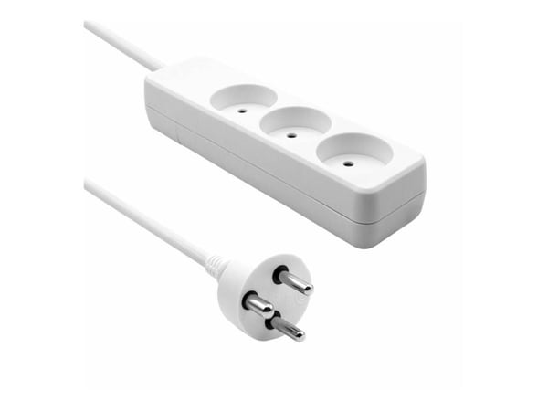 Microconnect MC-GRU0350DK, 5 m, Sisätila, Tyyppi K, Tyyppi K, 1 mm², Valkoinen