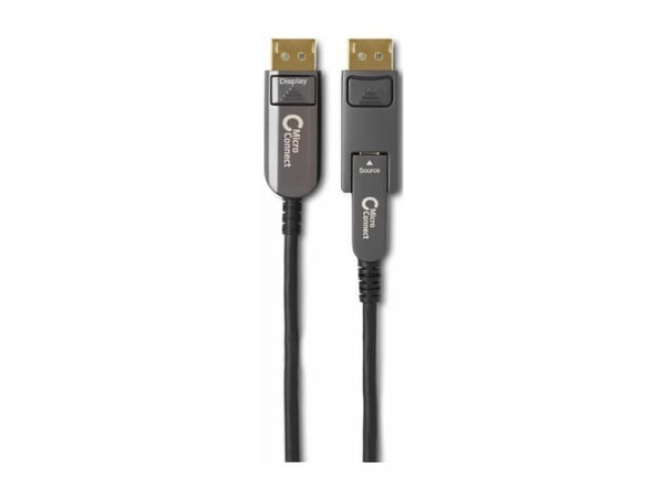 MicroConnect Premium - DisplayPort-kabelsett - DisplayPort (hann) låst til Mini DisplayPort (hann) låst - DisplayPort 1.4 - 15 m - 8 K 60 Hz (7680 ...