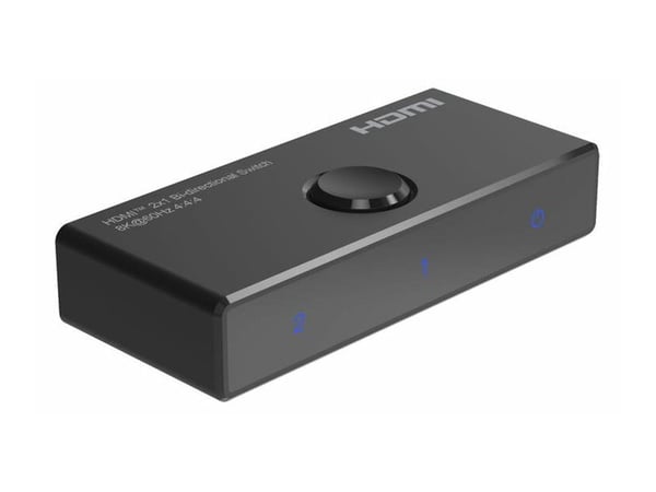 MicroConnect - Switch - 8K@60Hz Bi-directional, 4:4:4 HDR - 2 x HDMI - stasjonær