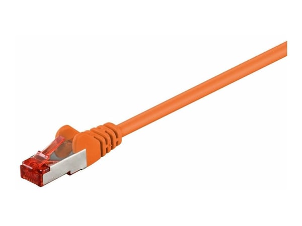 MicroConnect - Nettverkskabel - RJ-45 (hann) til RJ-45 (hann) - 25 cm - 5.6 mm - foliebelagt uskjermet tvinnet kabelpar (F/UTP) - CAT 6 - rund, ute...