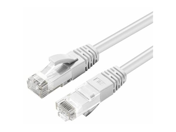 MicroConnect - Nettverkskabel - RJ-45 (hann) til RJ-45 (hann) - 30 m - UTP - CAT 6 - hvit