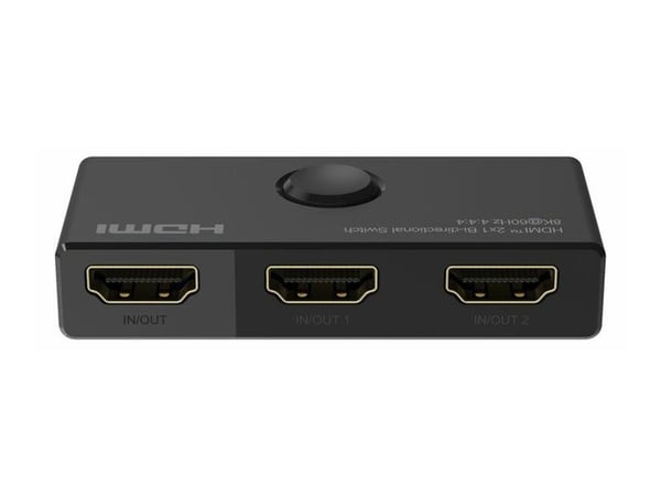 MicroConnect - Switch - 8K@60Hz Bi-directional, 4:4:4 HDR - 2 x HDMI - stasjonær