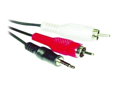 MicroConnect - Lydkabel - RCA hann til mini-phone stereo 3.5 mm hann - 5 m