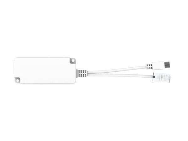 MicroConnect - PoE splitter - DC 40 - 57 V - utgangskontakter: 1 - hvit