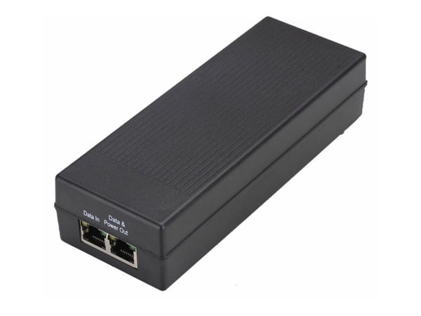 MicroConnect - Strömtillförsel - AC 100-240 V - 15.4 Watt - utgångskontakter: 1 - Storbritannien - svart