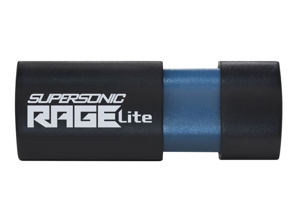 Patriot-minne RAGE LITE, 1 TB, USB Type-A, 3.2 Gen 1 (3.1 Gen 1), 120 MB/s, Glide, Sort Patriot-minne RAGE LITE, 1 TB, USB Type-A, 3.2 Gen 1 (3.1 Gen 1), 120 MB/s, Glide, Sort