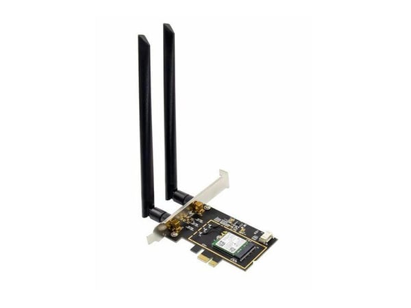 Microconnect MC-PCIE-INT7260DUAL, langaton, PCI Express, Bluetooth, 3000 Mbit/s, musta