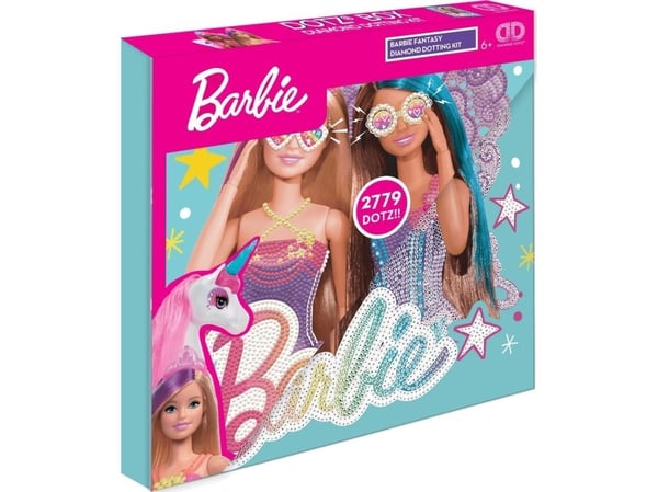 Diamond Dotz DIAMOND DOTS kreativt sett diamantmaleri Barbie Fantasy, 2779 diamanter, DBX.093