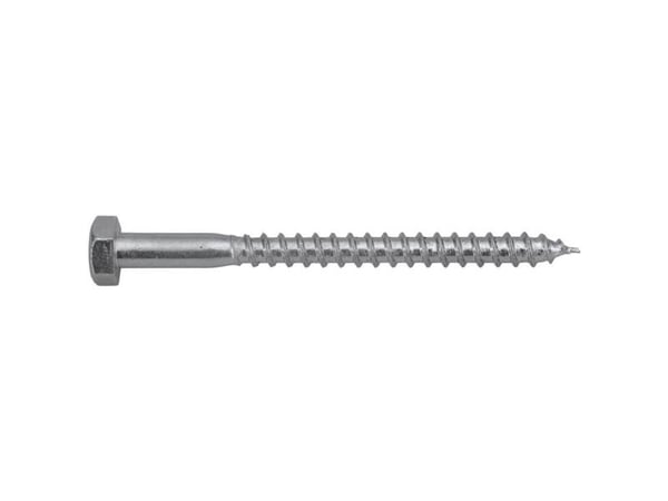 SWG treskrue 8 mm 140 mm stål - 100 stk SWG treskrue 8 mm 140 mm stål - 100 stk