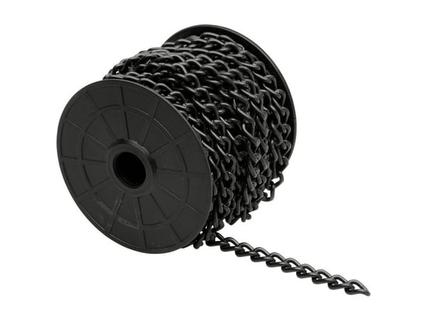 SWG panserkjede sort stål 10 m SWG panserkjede sort stål 10 m