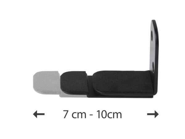 Hama 00220883, Universell støtte, Svart, 10 kg, 30 mm, 49 mm, 230 mm