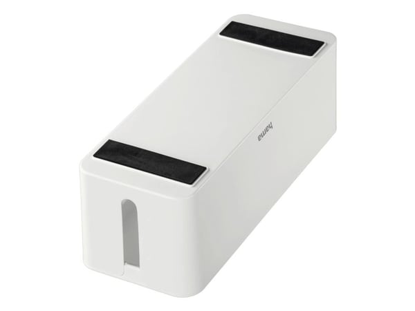 Hama 00221011 Kabelbox Plast Vit styv (L x B x H) 40 x 15,6 x 13 cm 1 st