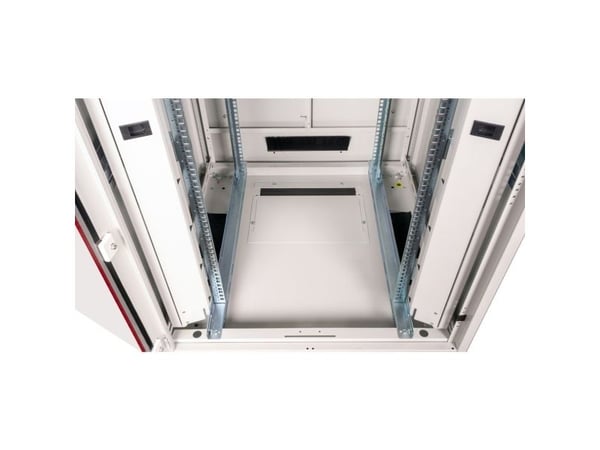 ROLINE 26.21.0055, Frittstående hylle, 26U, 600 kg, Rack skinner, Justerbare bein, 78 kg