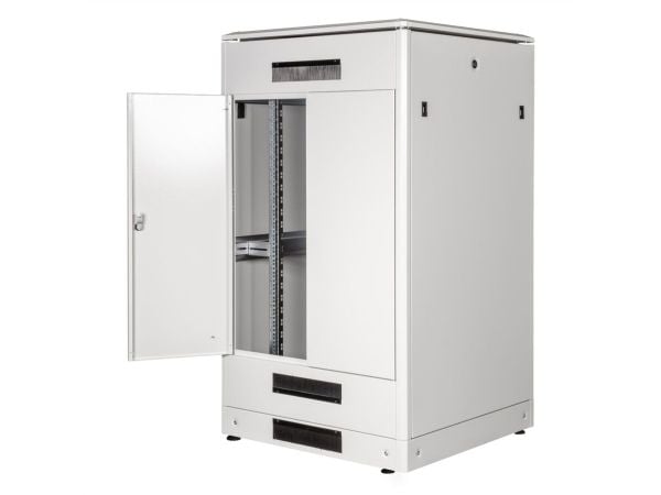ROLINE 26.21.0055, Frittstående hylle, 26U, 600 kg, Rack skinner, Justerbare bein, 78 kg