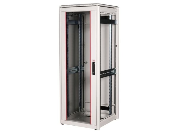 ROLINE 26.21.0056, Frittstående hylle, 32U, 600 kg, Rack skinner, Justerbare bein, 60,9 kg