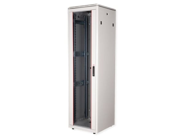 ROLINE 26.21.0062, Fristående rack, 42U, 600 kg, Rackskenor, Justerbara fötter, 73,7 kg