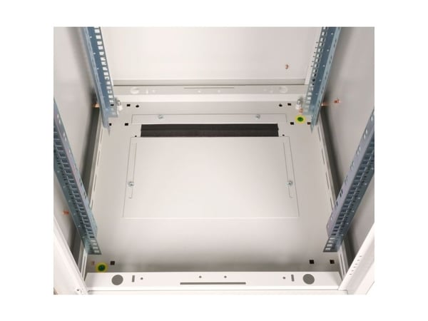 ROLINE 26.21.0049, Frittstående hylle, 22U, 600 kg, Rack skinner, Justerbare bein, 47,9 kg