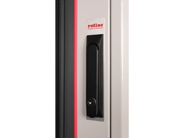 ROLINE 26.21.0049, Frittstående hylle, 22U, 600 kg, Rack skinner, Justerbare bein, 47,9 kg