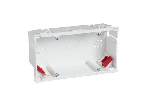 VivoLink - Väggdosa - suitable for 2 x 8 x 8 modules - väggmontering