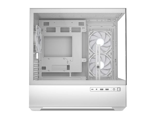 Sharkoon MK6 RGB, Midi Tower, PC, Sort, Micro ATX, Mini-ITX, Spilling, Multi