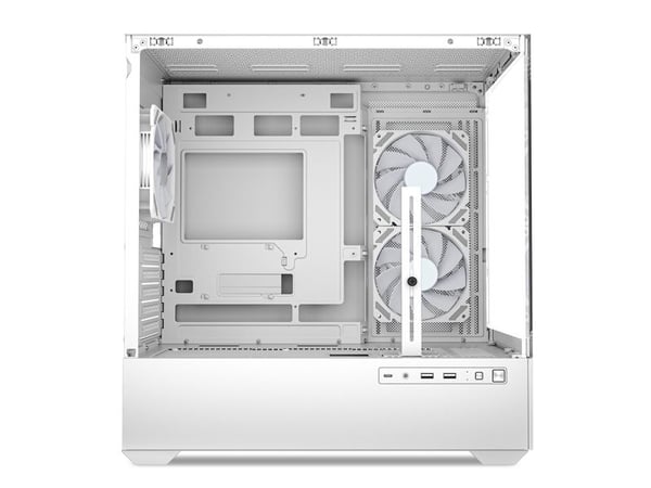 Sharkoon MK6 RGB, Midi Tower, PC, Sort, Micro ATX, Mini-ITX, Spilling, Multi