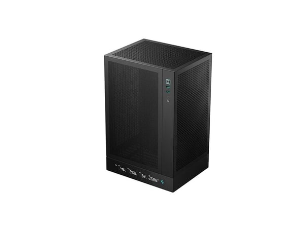 DeepCool CH170 DIGITAL - Mini-ITX - ingen strømforsyning (ATX / SFX / SFX-L) - svart