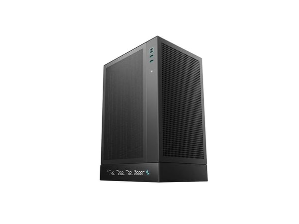 DeepCool CH170 DIGITAL - Mini-ITX - ingen strømforsyning (ATX / SFX / SFX-L) - svart