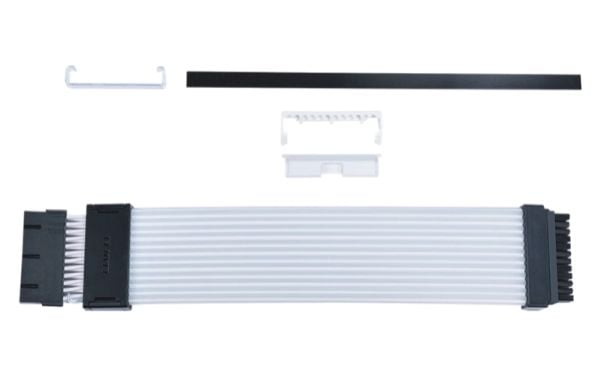 Lian Li Strimer Wireless, 24 pin, Svart, Transparent, Silikon, Termoplastisk elastomer (TPE), 0,26 m, 1 styck