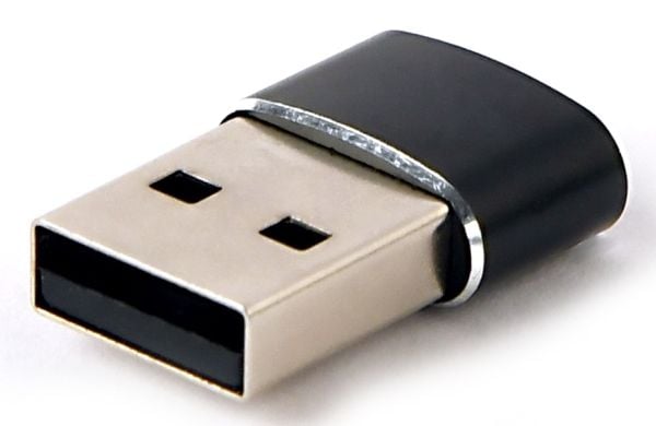 Cablexpert - USB-adapter - USB (hann) til USB-C (hunn) - USB 2.0 - svart