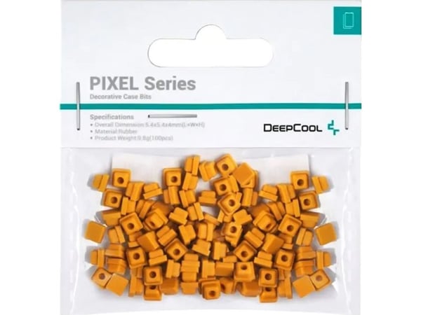 DeepCool PIXEL, Universal, Annet, Gummi, Orange, 9,8 g, 100 stk.