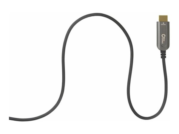 MicroConnect Premium - Adapterkabel - DisplayPort han til HDMI han - 30 m - hybridi kobber/fibertoptik - lajittelu - 4K60Hz (4096 x 2160) -tuki