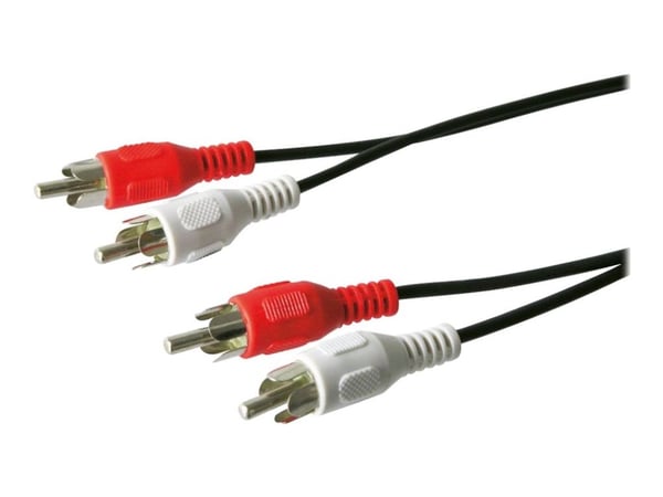 MicroConnect - Äänikaapeli - RCA han til RCA han - 5 m