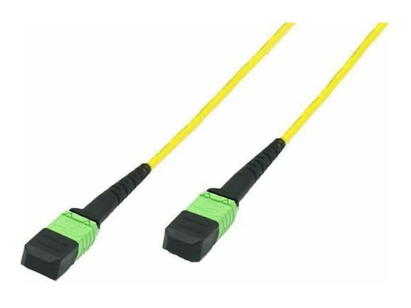 MicroConnect - Nettverkskabel - MTP/APC-enkeltmodus (hunn) til MTP/APC-enkeltmodus (hunn) - 3 m - 3 mm - fiberoptisk - OS1/OS2 - halogenfri - gul