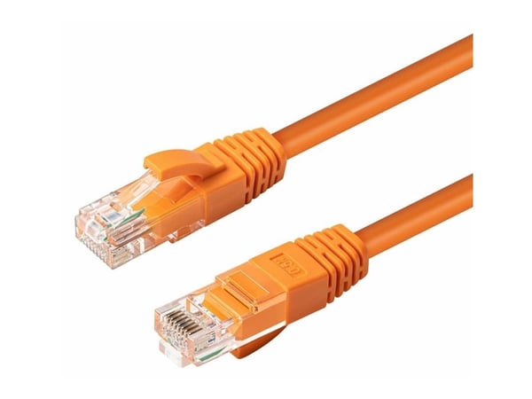 Microconnect MC-UTP6A0025O, 0,25 m, Cat6a, U/UTP (UTP), RJ-45, RJ-45, Oranssi