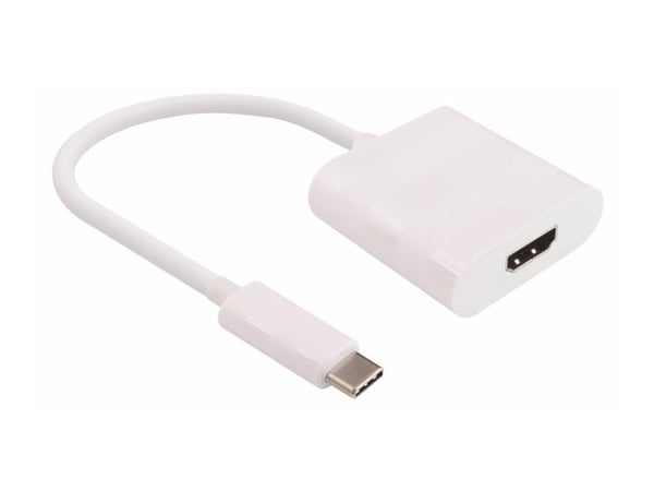MicroConnect - Extern videoadapter - USB-C 3.1 - HDMI - vit