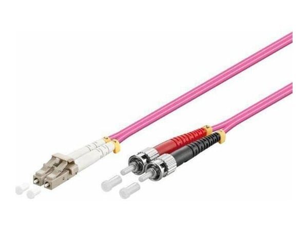 MicroConnect - Nettverkskabel - LC/UPC-multimodus (hann) til ST/UPC-multimodus (hann) - 10 m - 2 mm - fiberoptisk - dupleks - 50 / 125 mikroner - O...
