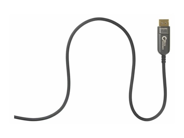 MicroConnect Premium - DisplayPort-kabel - DisplayPort (hann) låst til DisplayPort (hann) låst - DisplayPort 1.4 - 25 m - 8 K 60 Hz (7680 x 4320) s...