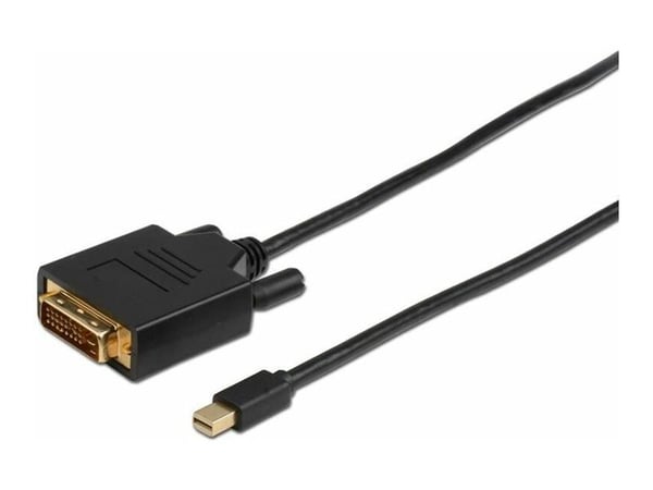 Mini DisplayPort till DVI-D-kabel 2 m Dual Link 24+1