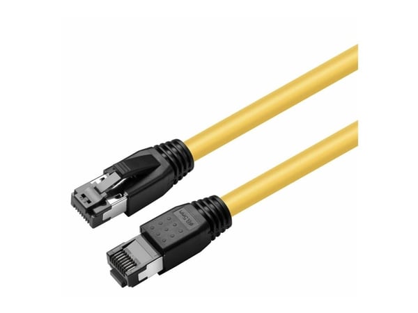 Microconnect MC-SFTP8015Y, 1,5 m, Cat8.1, S/FTP (S-STP), RJ-45, RJ-45, Keltainen