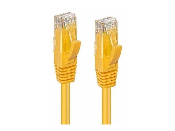 MicroConnect - Nettverkskabel - RJ-45 (hann) til RJ-45 (hann) - 5 m - UTP - CAT 5e - gul