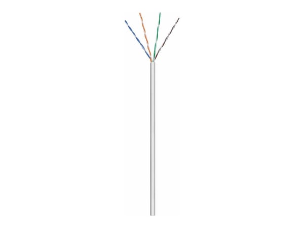 MicroConnect - Bulkkabel - 100 m - UTP - CAT 5e - fast - grå