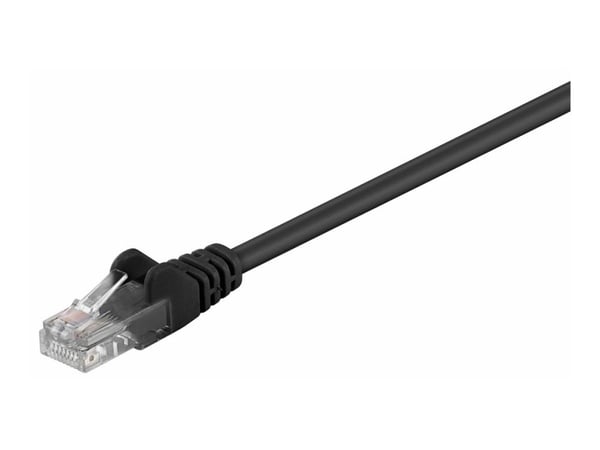 MicroConnect - Nettverkskabel - RJ-45 (hann) til RJ-45 (hann) - 7.5 m - UTP - CAT 5e - svart