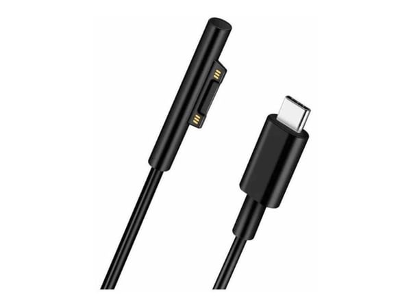 MicroConnect - USB-ladeadapter - Surface Connect (hann) til USB-C (hann) - 1.5 m - svart - for Microsoft Surface Book 3, Laptop 2, Laptop 3, Pro, P...