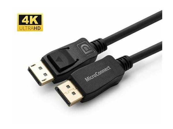 MICROCONNECT Displayport to Displayport -kaapeli, pituus: 1,8 metriä