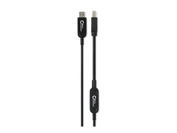 MicroConnect Premium - USB-kabel - USB-type A (hann) til USB Type B (hann) - USB 3.2 Gen 2 - 10 m - Active Optical Cable (AOC) - svart
