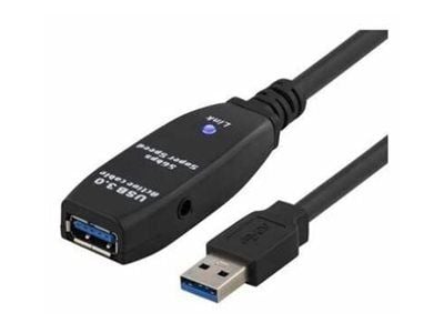 MicroConnect - USB forlængerkabel - USB Type A (han) til USB Type A (hun) - USB 3.0 - 15 m - aktiivinen - lajittelu - lajittelu